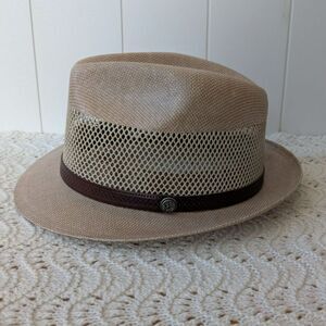 Tuscany Fedora Freedom Hats - Durable Straw - Tan/Brown